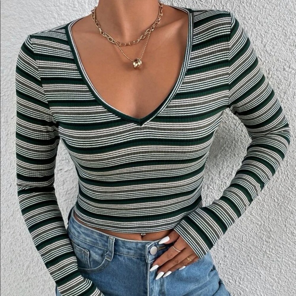 striped long sleeve